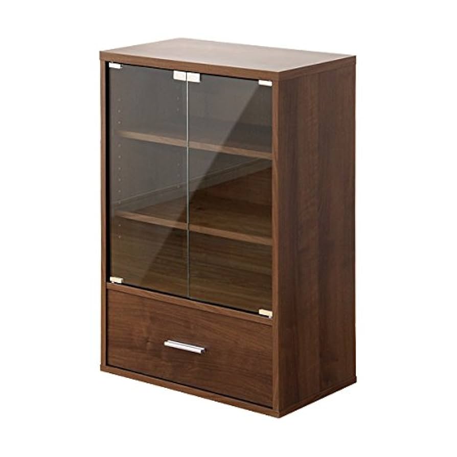 収納家具【DEALS-ディールズ-】ガラスキャビネット 収納家具【DEALS ディールズ 】引出付ガラスキャビネット ホーム